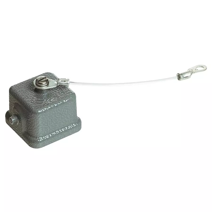 Harting Dust Caps / Dust Covers PROTECTION COVER W/CORD, 3A, METAL, 09200035426