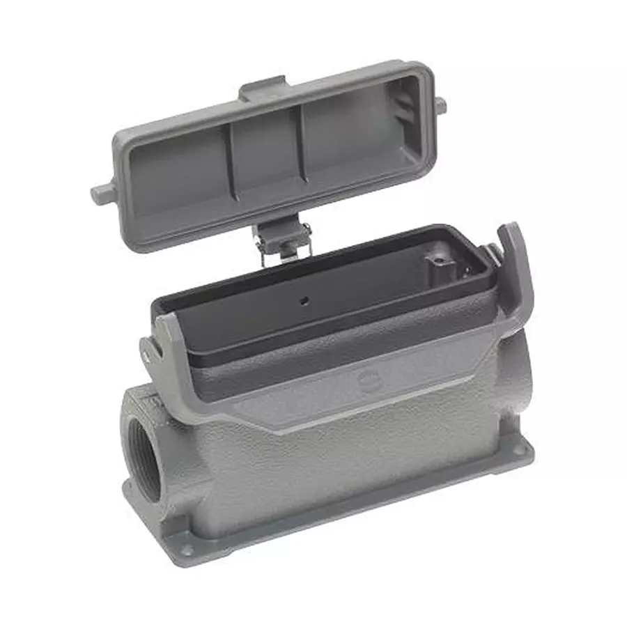 Harting Heavy Duty Hoods / Housings / Bases HEAVY DUTY CONN, 1 LEVER, SIZE L32B, 19301322275ML