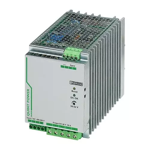 Phoenix Contact AC / DC DIN Rail Mount Power Supplies POWER SUPPLY, AC-DC, 48V, 20A, 2320827