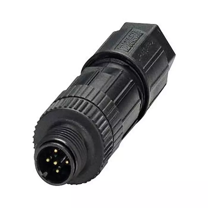 Phoenix Contact Sensor Connectors SENSOR CONNECTOR, M12, PLUG, 5POS, CABLE, 1424686