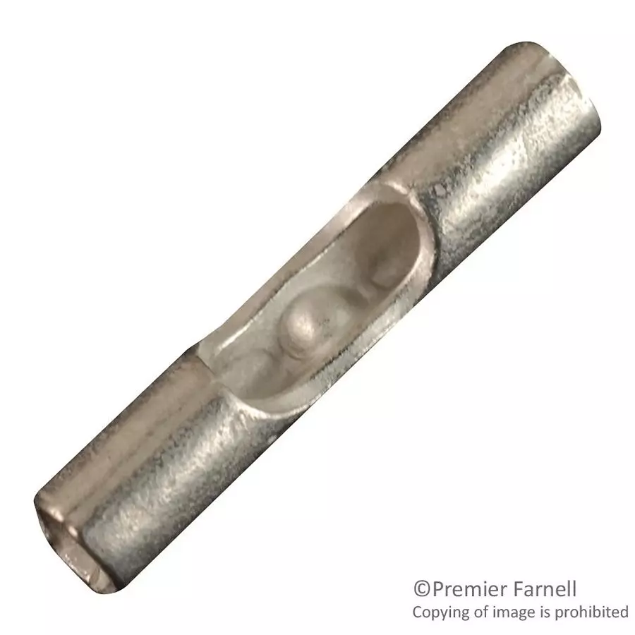 AMP - TE CONNECTIVITY TERMINAL, BUTT SPLICE, 22AWG, UNINSLTED, 321024