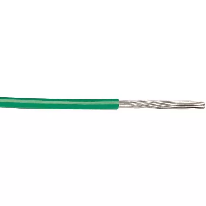 BELDEN HOOK UP WIRE, 100FT, 20AWG COPPER, GREEN, 8523 005100