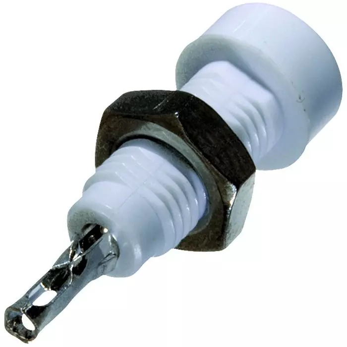 JOHNSON TIP JACK, 5700V, 10A, WHITE, 105-0801-001
