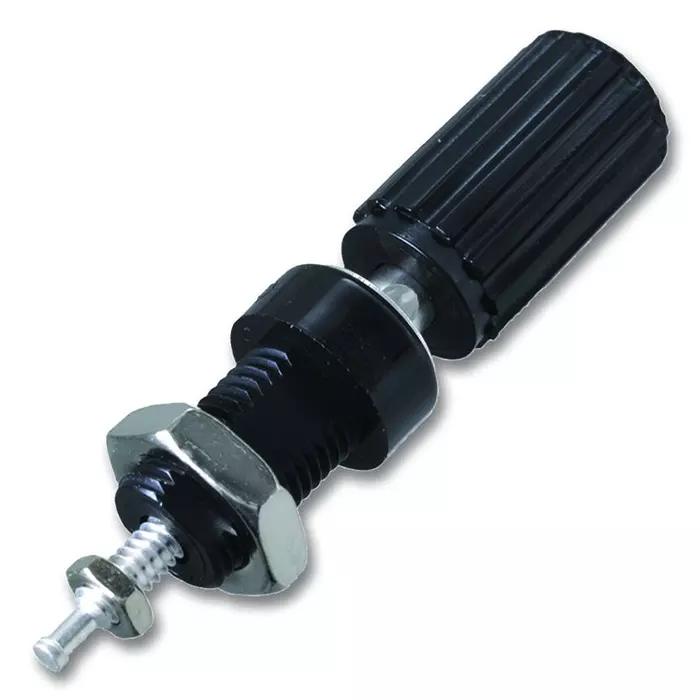 JOHNSON BINDING POST, 15A, #4-40, BLACK, 111-0103-001