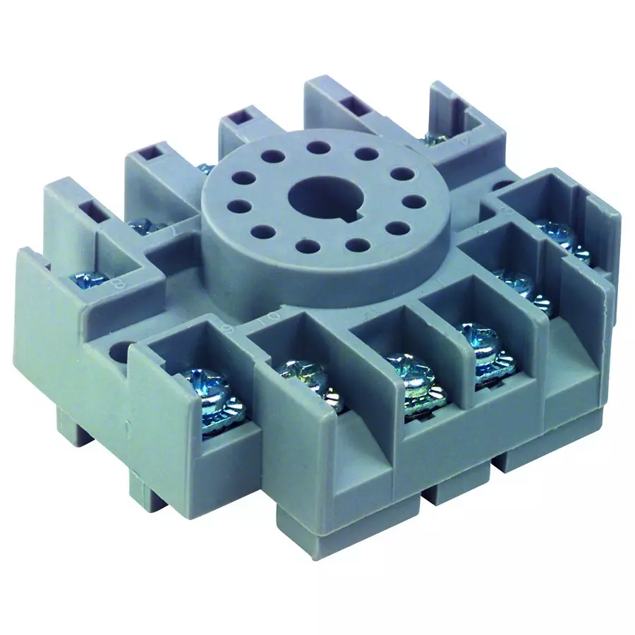 TE CONNECTIVITY RELAY SOCKET, 11, 10A, 240VAC, 27E892
