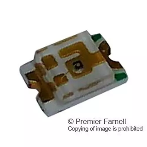 DIALIGHT LED, GREEN, 1.25MM X 1.4MM, 20MCD, 570NM, 5988170107F (Pack of 5)