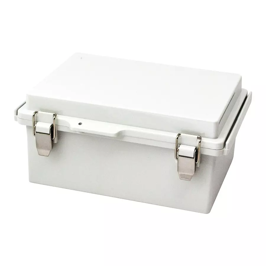 BUD PCB BOX ENCLOSURE, PC, GREY, PTQ-11048