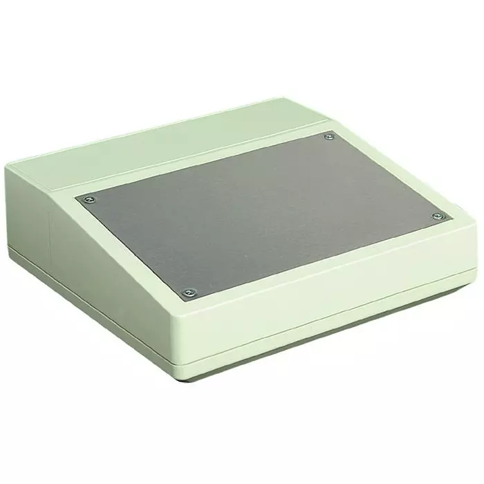 BUD ENCLOSURE, DESK TOP, PLASTIC, GRAY, PC-11493