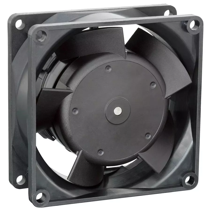 ebmpapst AXIAL FAN, 80MM, 24VDC, 80M3/H, 48DBA, 8314/2H
