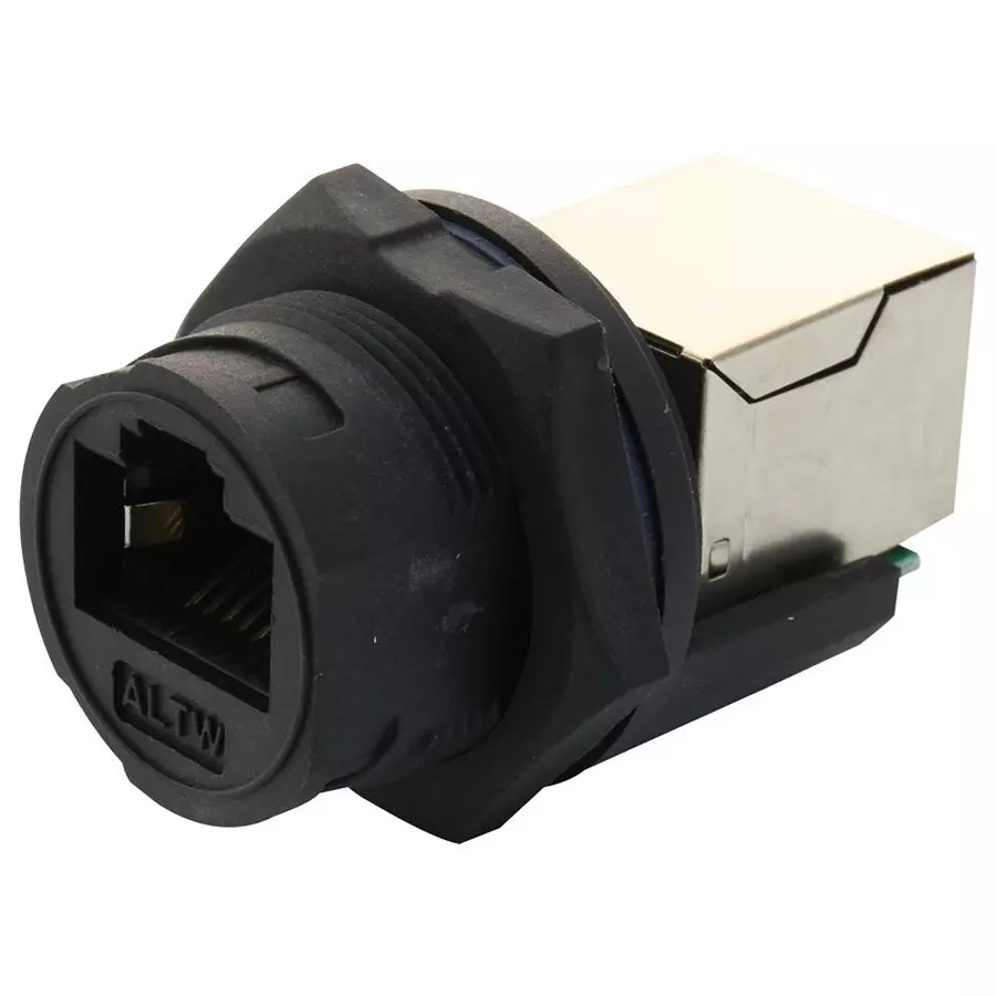 AMPHENOL LTW SEALED CONNECTOR, RJ45, RCPT, 8P, PANEL, RCP-5SPFFH-TCU7001
