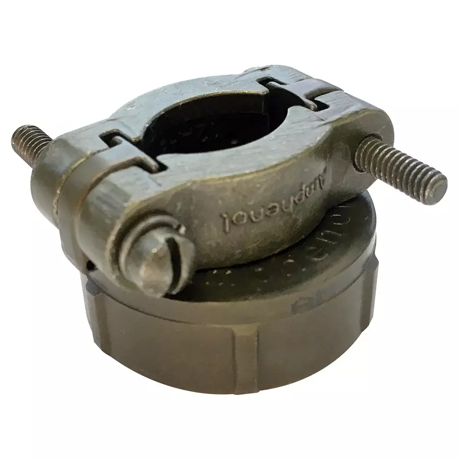 AMPHENOL PCD CABLE CLAMP, SIZE 20/22, ALUMINIUM ALLOY, MS3057-12A