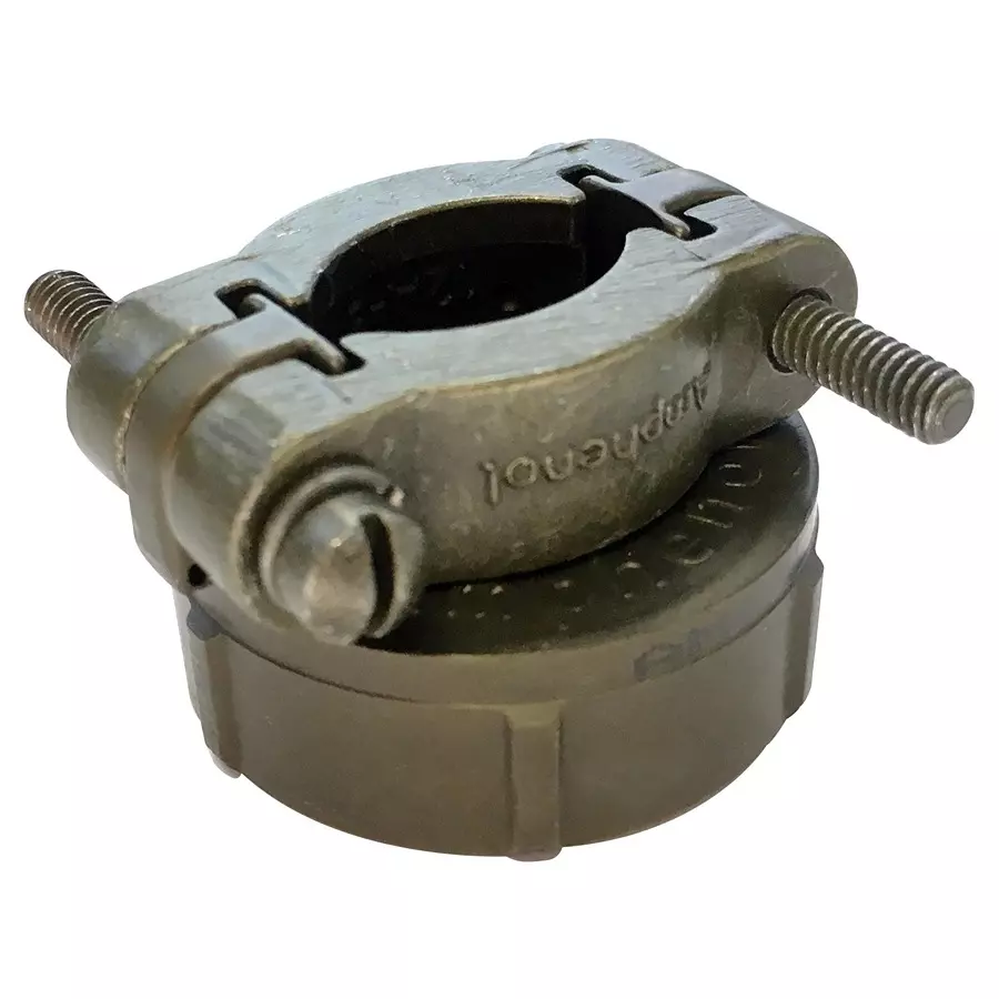 AMPHENOL PCD CABLE CLAMP, SIZE 18, ALUMINIUM ALLOY, MS3057-10A
