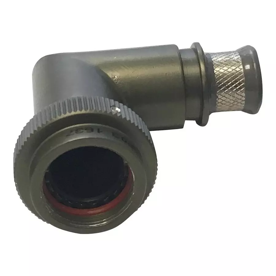 AMPHENOL PCD BACKSHELL, 90DEG, ALUMINIUM ALLOY, M85049/90-11W03