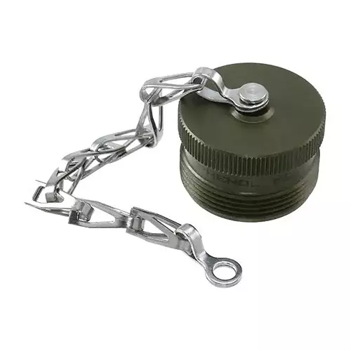AMPHENOL PCD DUST CAP, ALUMINIUM ALLOY, SIZE 22, MS25042-22D