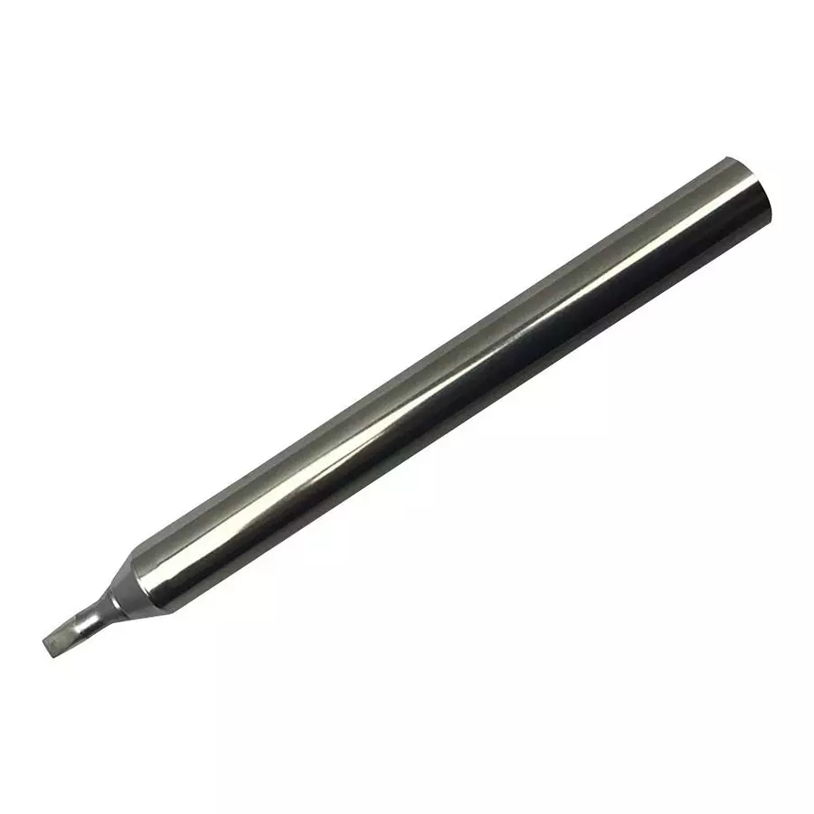 METCAL TIP, SOLDERING IRON, CHISEL, 2.5MM, SCV-CH25AR
