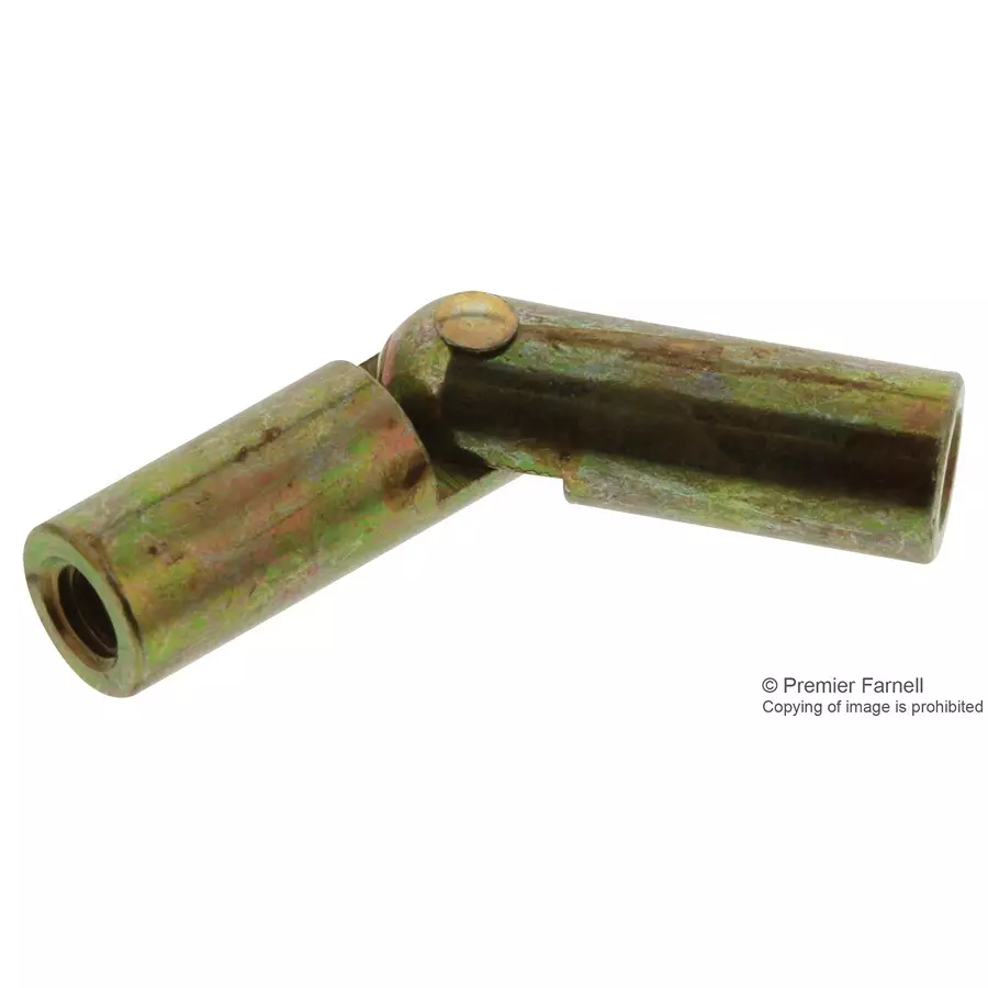 KEYSTONE STANDOFF, HINGED ROUND FEMALE, 31.8MM, 331