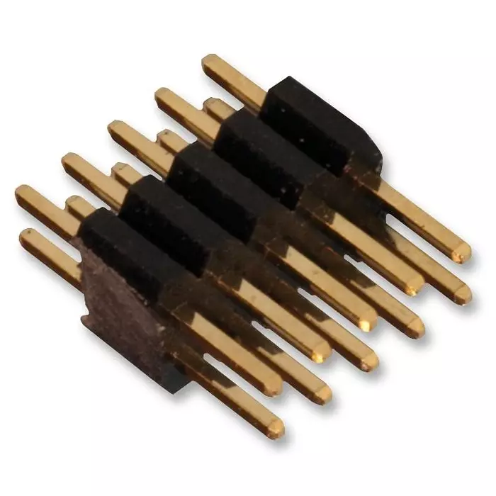 AMPHENOL COMMUNICATIONS SOLUTIONS HEADER, VERT, 1.27MM, THT, 8WAY, 20021111-00008T4LF (Pack of 10)