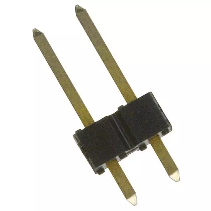 AMPHENOL COMMUNICATIONS SOLUTIONS CONNECTOR, HEADER, 2POS, 1ROW, 2.54MM, 68000-102HLF (Pack of 10)