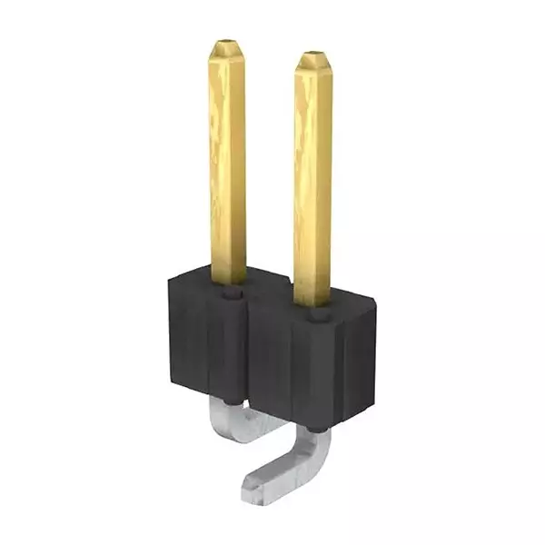 AMPHENOL COMMUNICATIONS SOLUTIONS CONNECTOR, HEADER, 2POS, 1ROW, 2.54MM, 54201-G0802ALF.