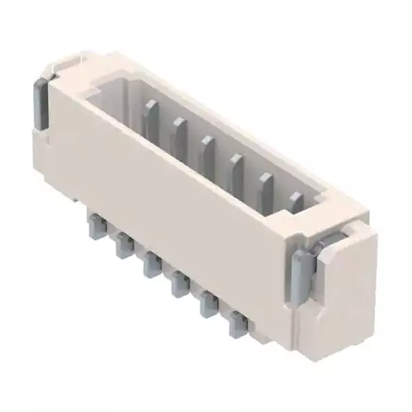 AMPHENOL COMMUNICATIONS SOLUTIONS CONN, R/A HEADER, 2POS, 2ROW, 0.8MM, 10144041-02011LF
