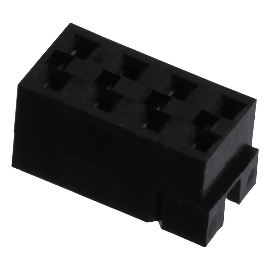 AMPHENOL COMMUNICATIONS SOLUTIONS SHUNT, 8POS, 2ROW, 2.54MM, 69145-208LF