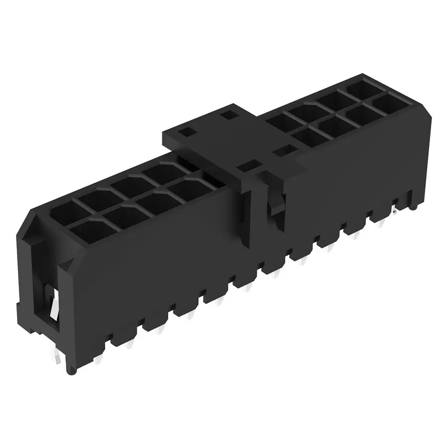 AMPHENOL COMMUNICATIONS SOLUTIONS CONN, HEADER, 22POS, 2ROW, 3MM, THT, G88MP221020CREU