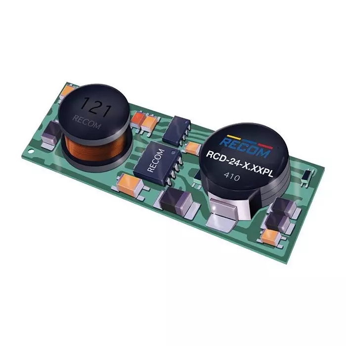 RECOM POWER LED DRIVER, DC-DC, CC, 0.35A, 35V, RCD-24-0.35/PL/B