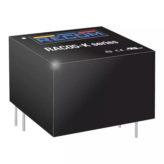 RECOM POWER POWER SUPPLY, AC-DC, 12V, 0.416A, RAC05-12SK