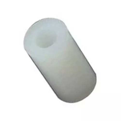 KEYSTONE SPACER, ROUND NYLON 6.4MMX6.4MM, 884