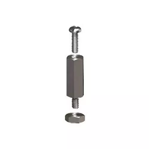 KEYSTONE STANDOFF, PC104, ALUMINIUM, 4PC, 6799-4