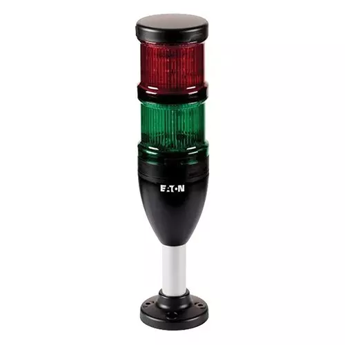 EATON MOELLER SIGNAL INDICATOR TOWER, RED/GRN, 24V, SL7-100-L-RG-24LED