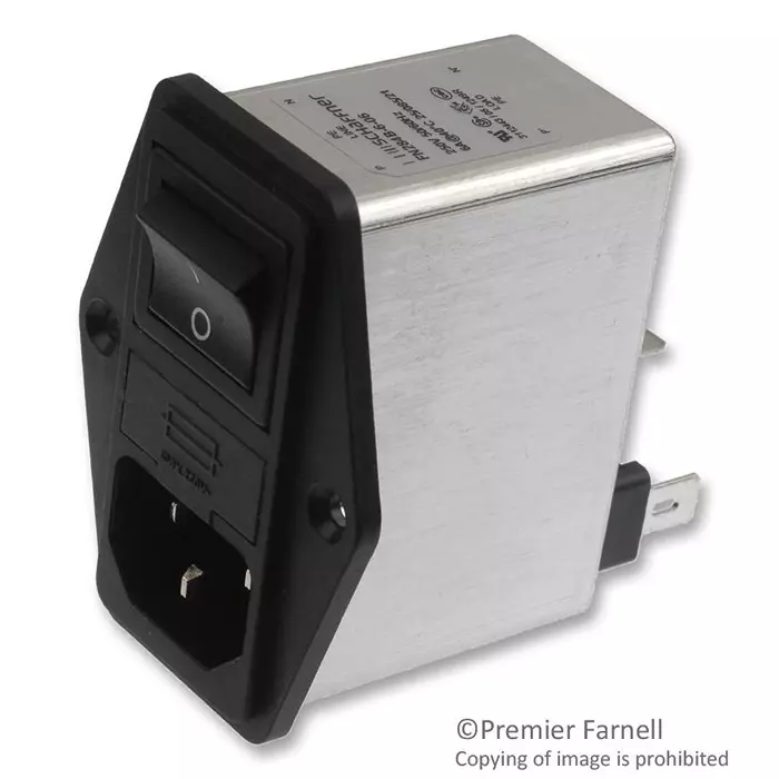 SCHAFFNER - TE CONNECTIVITY POWER ENTRY MODULE, FN284B-6-06.