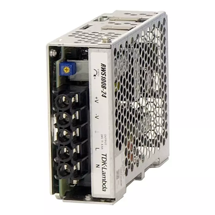 TDK-LAMBDA AC-DC CONVERTER, 1 O/P, 24V, 4.5A, 108W, RWS100B-24.