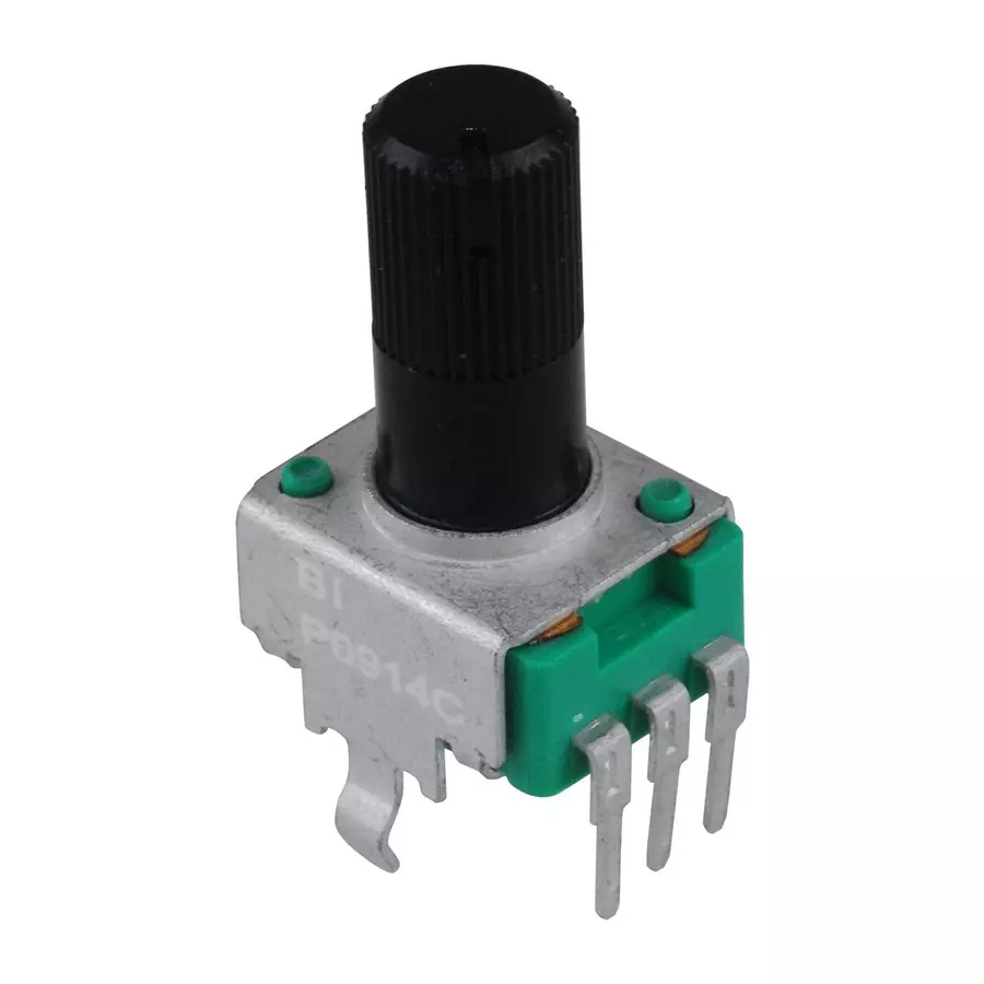 TT ELECTRONICS / BI TECHNOLOGIES ROTARY POTENTIOMETER, 10KOHM, 20%, 30mW, P090S-14T20BR10K