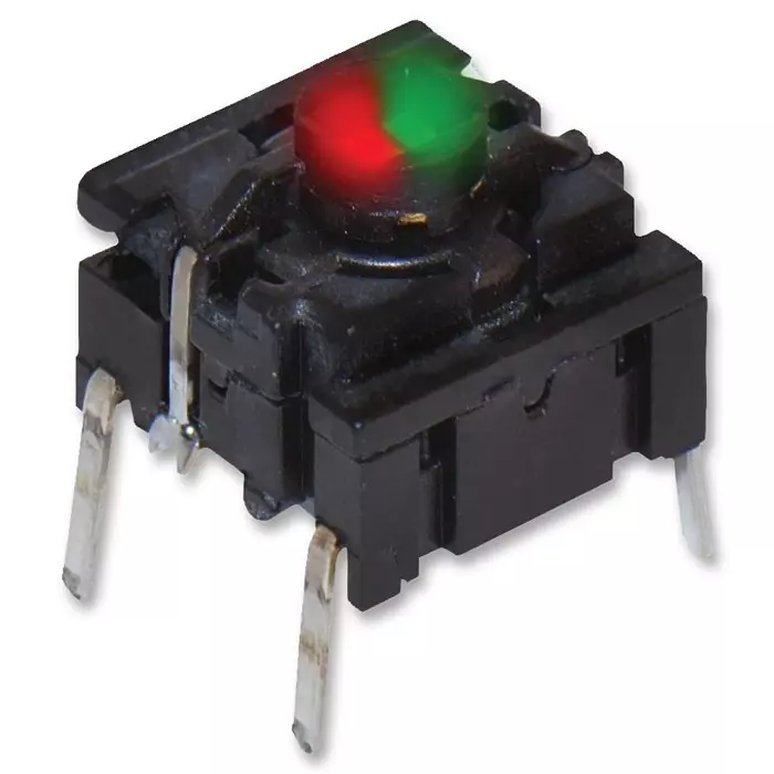 MULTIMEC Switch, Tht, Ip67, 3.5N, Red/Grn Led, 5GTH9358222