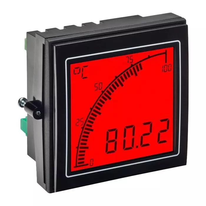 TRUMETER Temp Meter, 4Digit, 12Mm, Positive Lcd, APM-TEMP-APO.