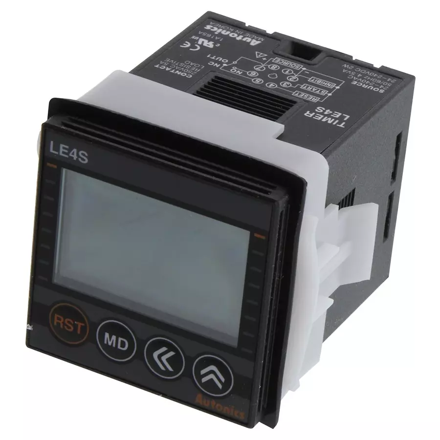 Autonics Digital Timer, 4-Digit, LE4S