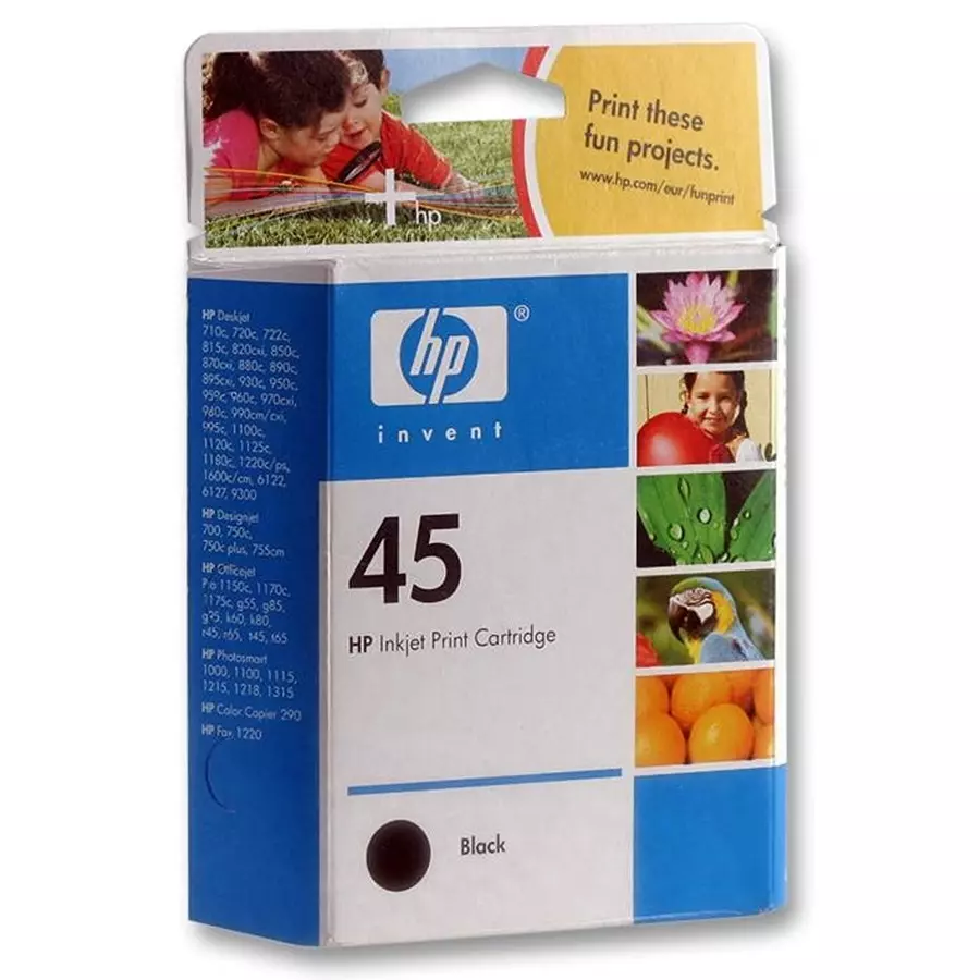 HEWLETT PACKARD Cartridge, Blk, HP51645A