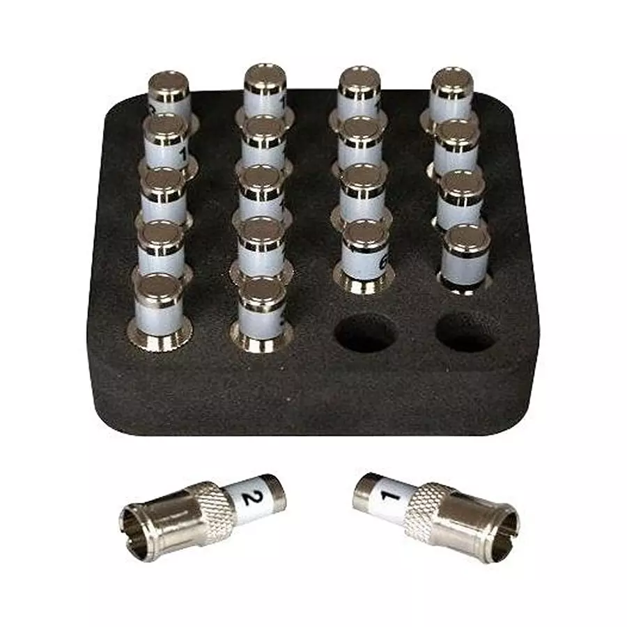 PLATINUM TOOLS Coax Id Remote Set, 20Pc, Tester, TRK120