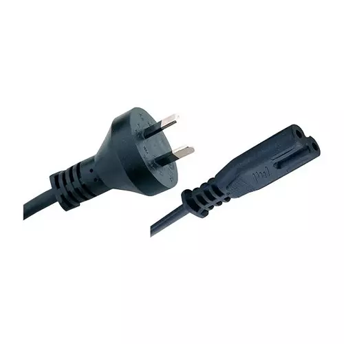 MEGA ELECTRONICS Power Cord, 60320 C7-As 3112 Plug, 6.7Ft, 198-81-2