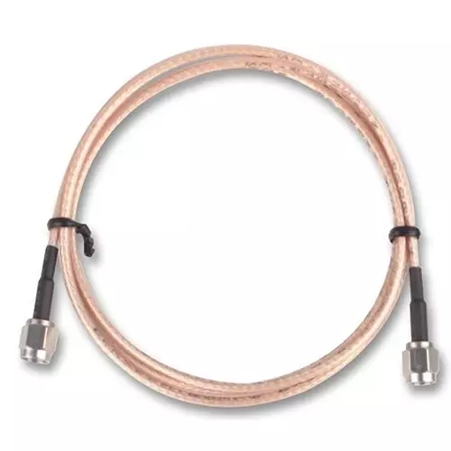 GREENPAR - TE CONNECTIVITY Lead, Rg174 Smc Plg-Plg, 0.25M, 1337819-1