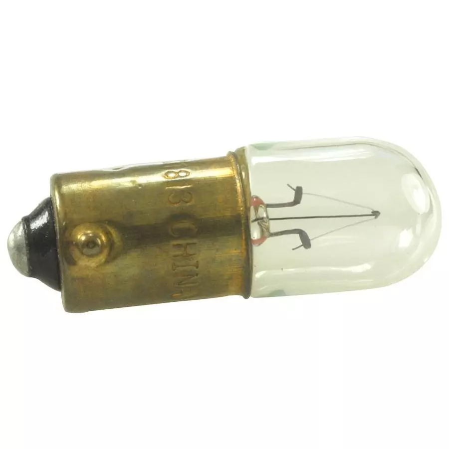 CEC INDUSTRIES Lamp, Incandescent, Mini Bayonet/Ba9S, 1.44W, 1813