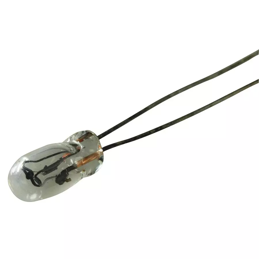 CEC INDUSTRIES Lamp, Incandescent,Wire Leaded, 12V, 720Mw, 7219