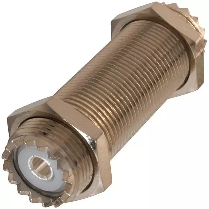 AIM CAMBRIDGE - CINCH CONNECTIVITY Adapter, Coaxial, Uhf Jack-Jack, CPAD207