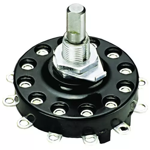 GRAYHILL SWITCH, ROTARY, SP10T, 15A, 120V, 19101-10UL..