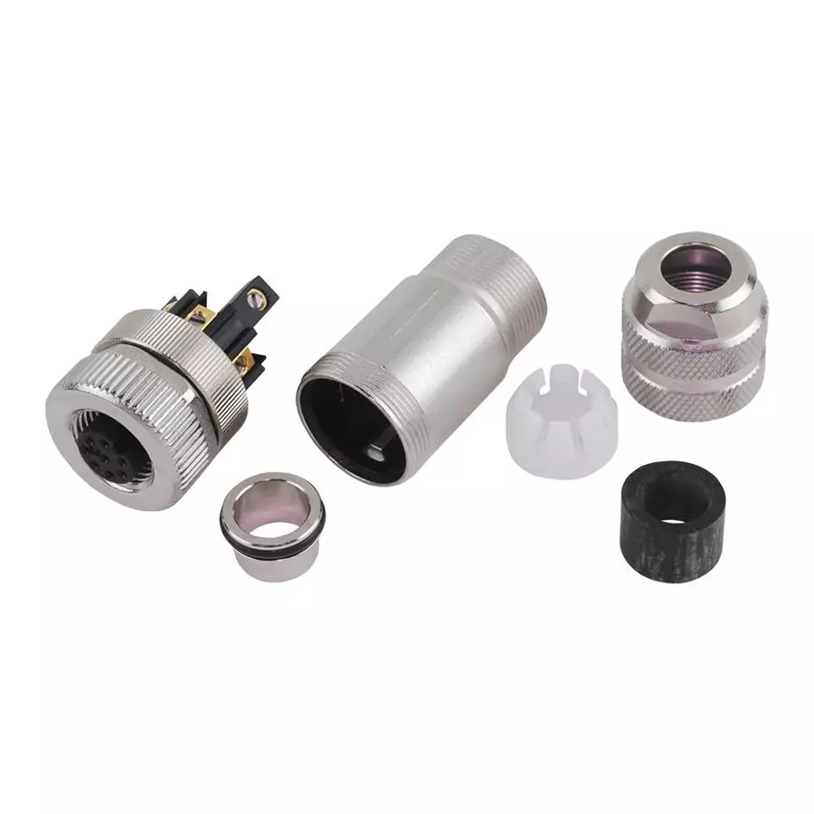 TURCK SENSOR CONNECTOR, M12, RCPT, 8POS, CABLE, CMB 8181-0