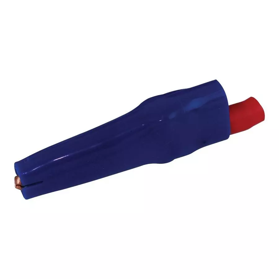MUELLER ELECTRIC ALLIGATOR CLIP, 7.9MM, BLUE, 10A, BU-63C-6.