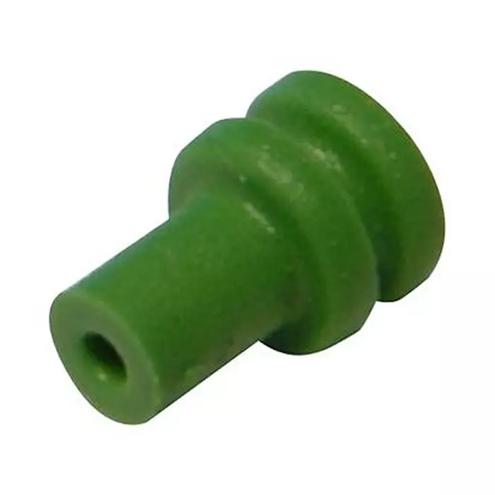 APTIV / DELPHI CABLE SEAL, GREEN, 1.4-1.9MM, SILICONE, 15366022 (Pack of 100)
