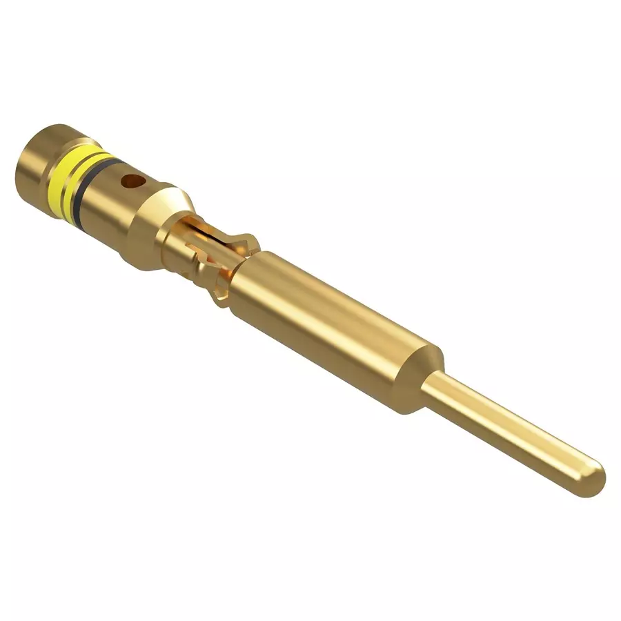 POSITRONIC RECT PWR CONTACT, PIN, 28-22AWG, CRIMP, M39029/34-440.