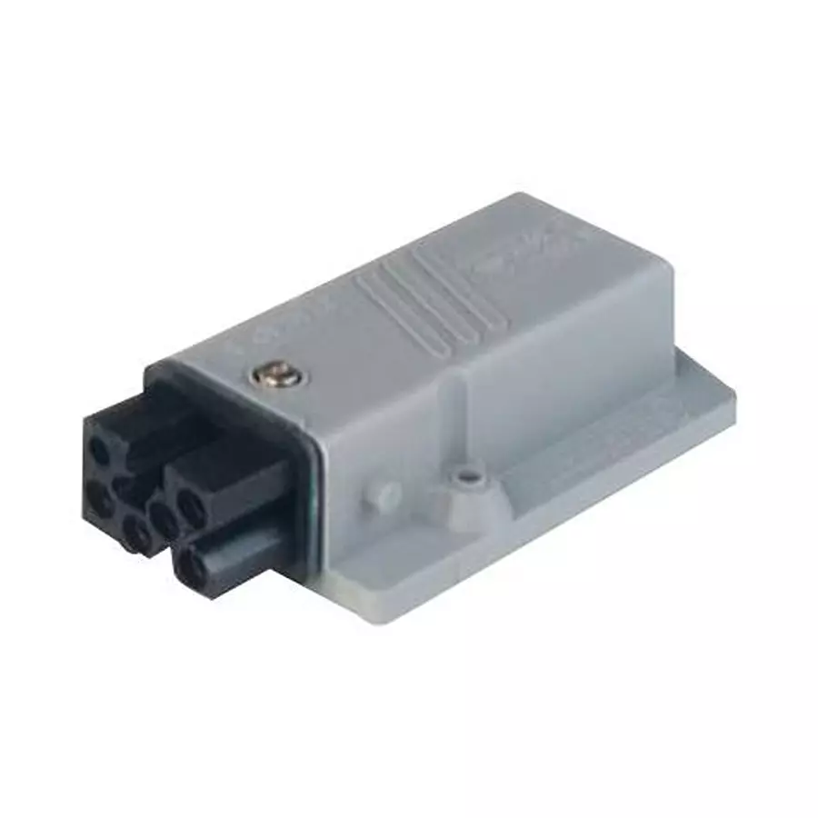 HIRSCHMANN POWER CONN, RCPT, 5+PE, SCREW, PANEL, STAKAP 5